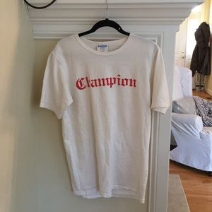 Vintage champion shirt large / medium